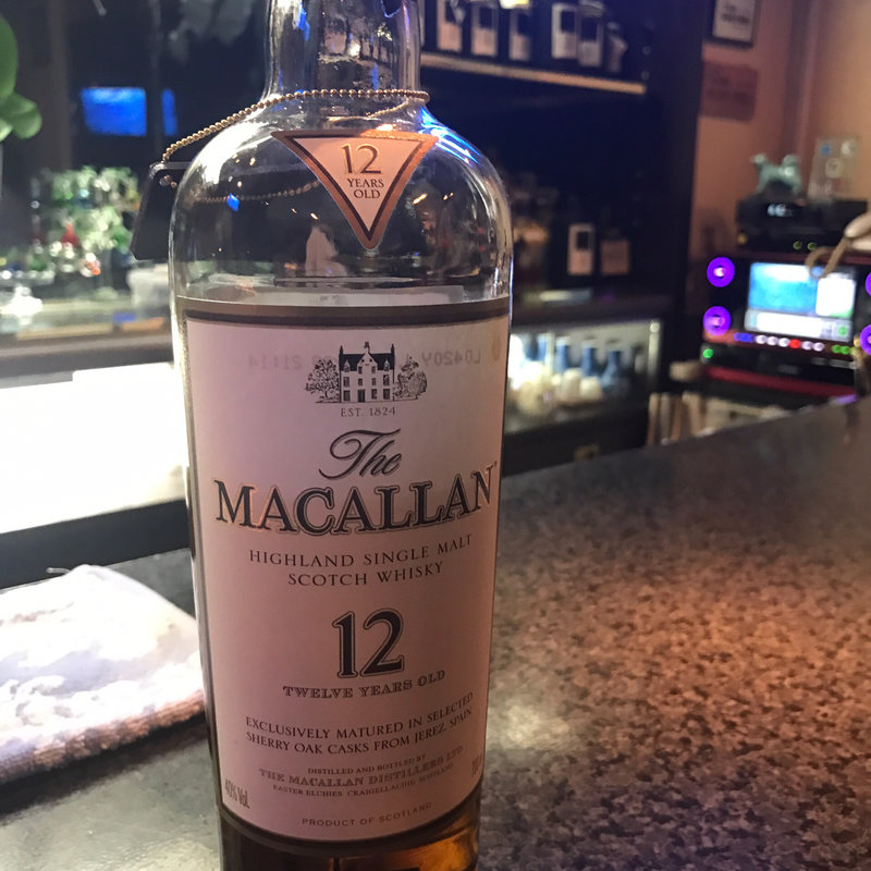 マッカランシングルモルトウイスキー(麺処 恭や)