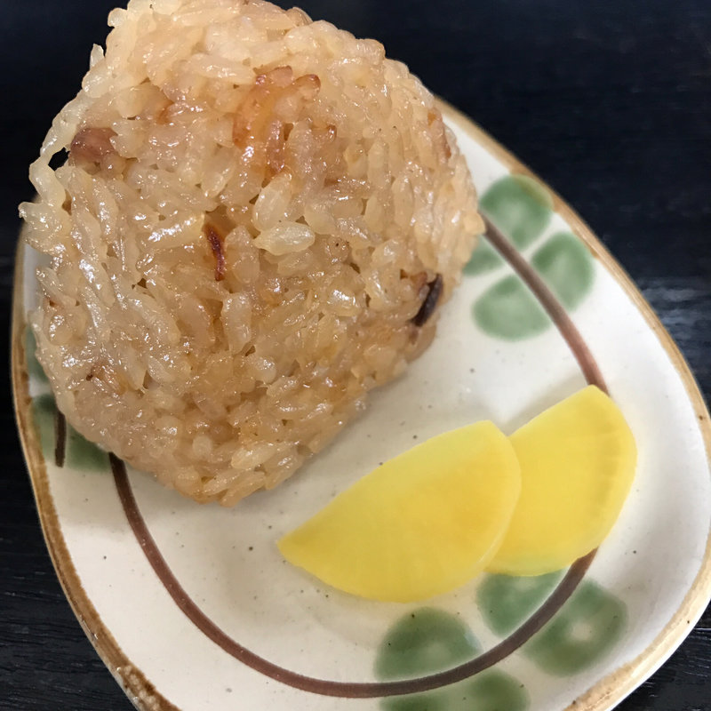 かしわおにぎり(裕英うどん)