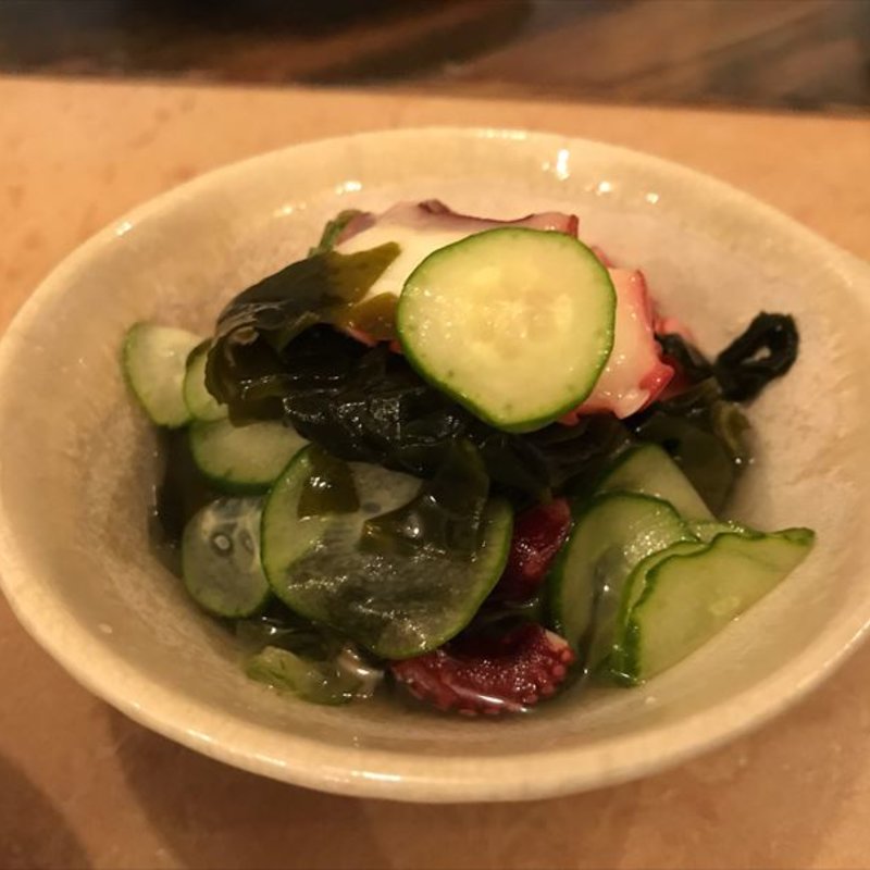 酢の物(堂山食堂)