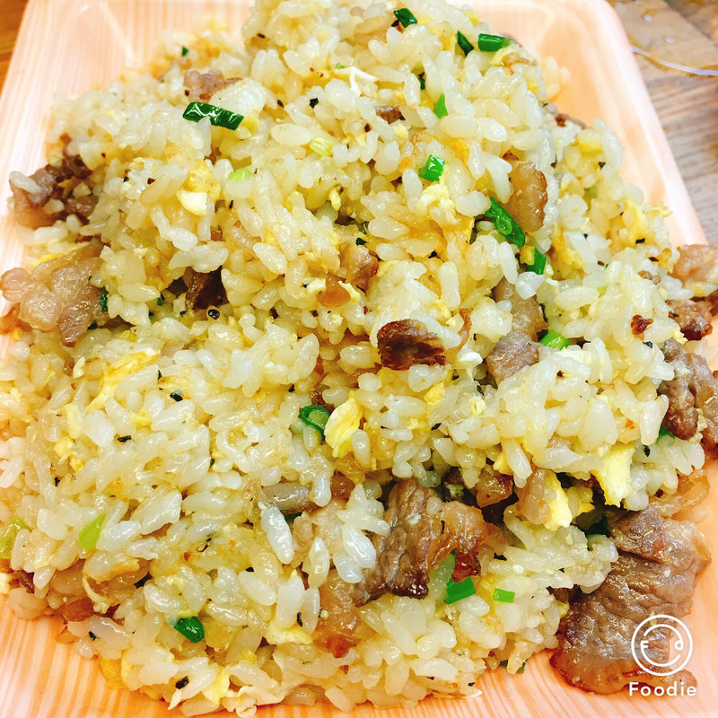 ガーリックチャーハン(堂島精肉店＃シャトーブリアン 大阪で一番シャトーブリアンが安くて美味しい)