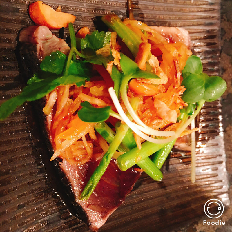 鰹のタタキ(中国菜 ｓｈｉｎｐｅｉ)