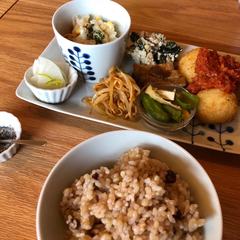 一汁三菜ランチ(農かふぇ Rice （農かふぇ リセ）)
