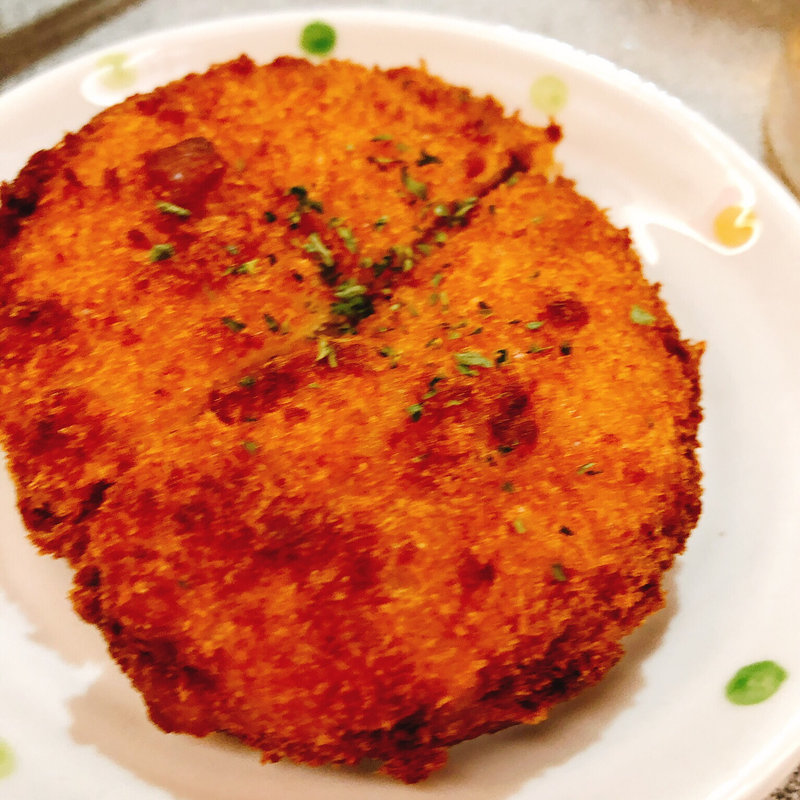 ハムカツ(立ち飲み屋銀座ドラム缶京橋店)