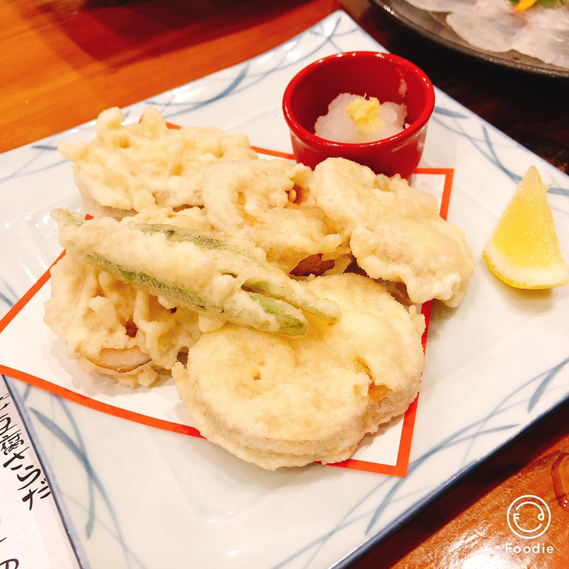 れんこん天ぷら(奈良の酒蔵全部呑み うまっしゅ)