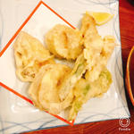 野菜天ぷら盛り合わせ