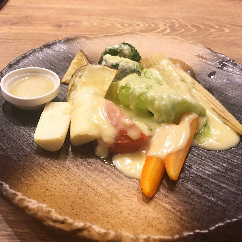 農家野菜のグリル(L’utubo)