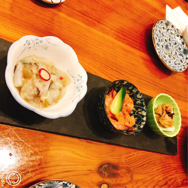 珍味3種盛り(奈良の酒蔵全部呑み うまっしゅ)