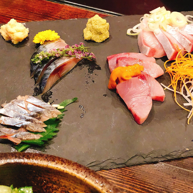 刺し身盛り合わせ(心斎橋酒場 叶えや)