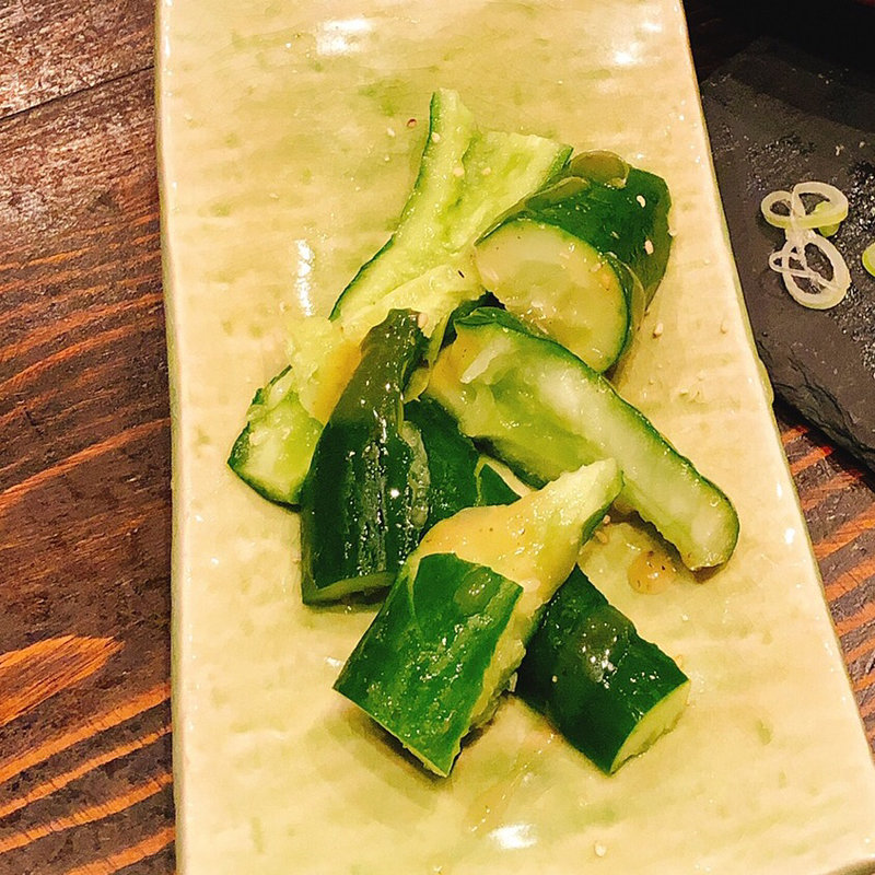 やみつききゅうり(心斎橋酒場 叶えや)