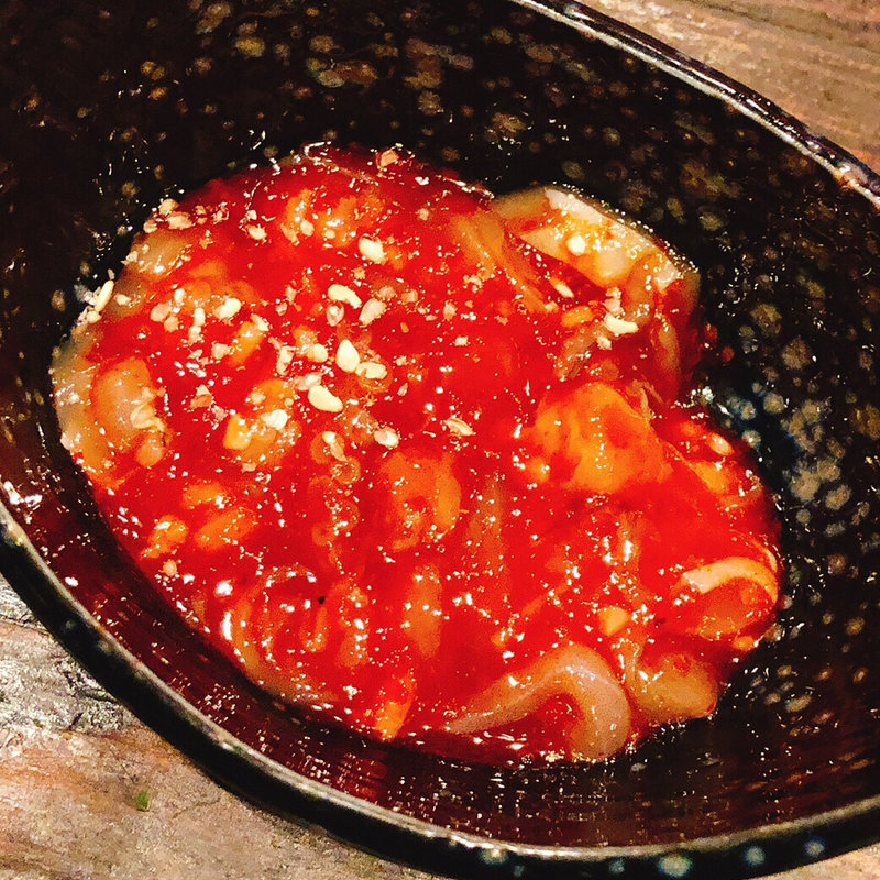 たこキムチ(心斎橋酒場 叶えや)