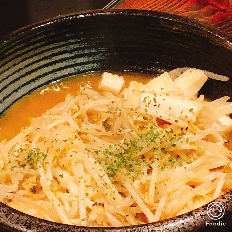 海鮮もやし炒め(心斎橋酒場 叶えや)