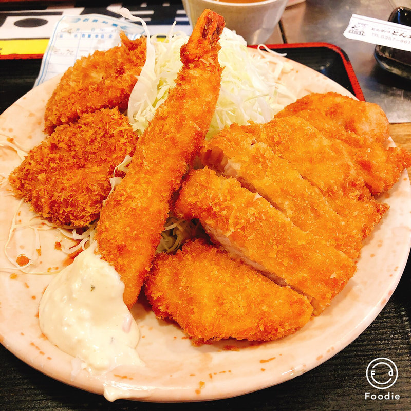 ミックス定食(とんかつ とん太本店)