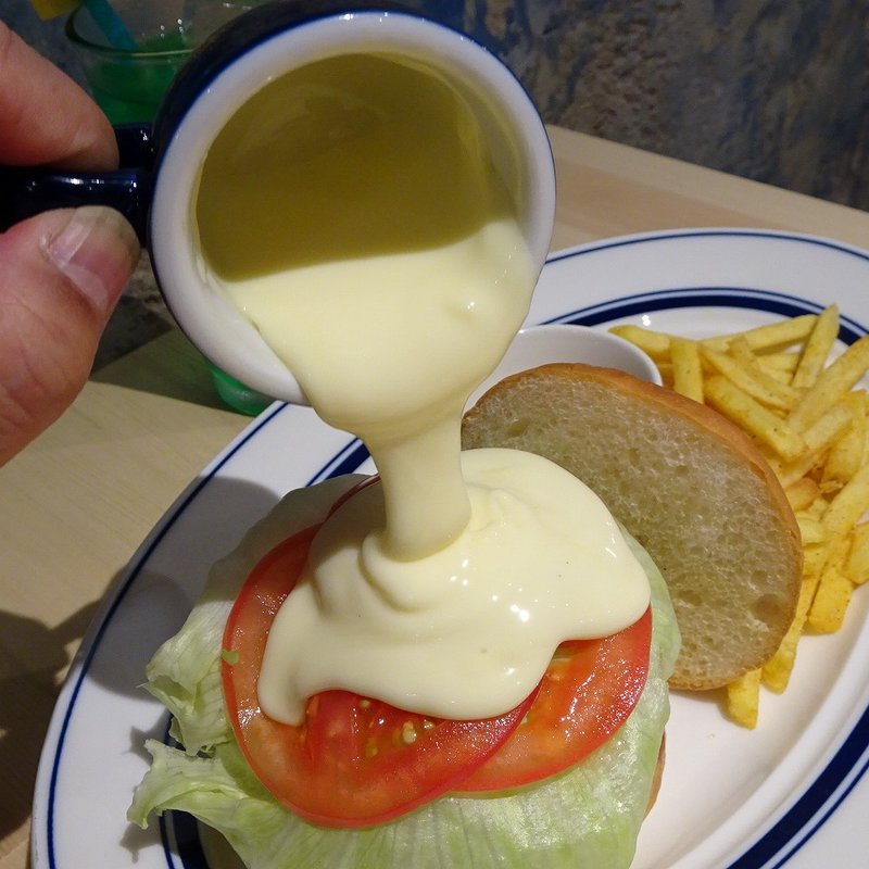 かけ～るチーズバーガー(Nation diner)