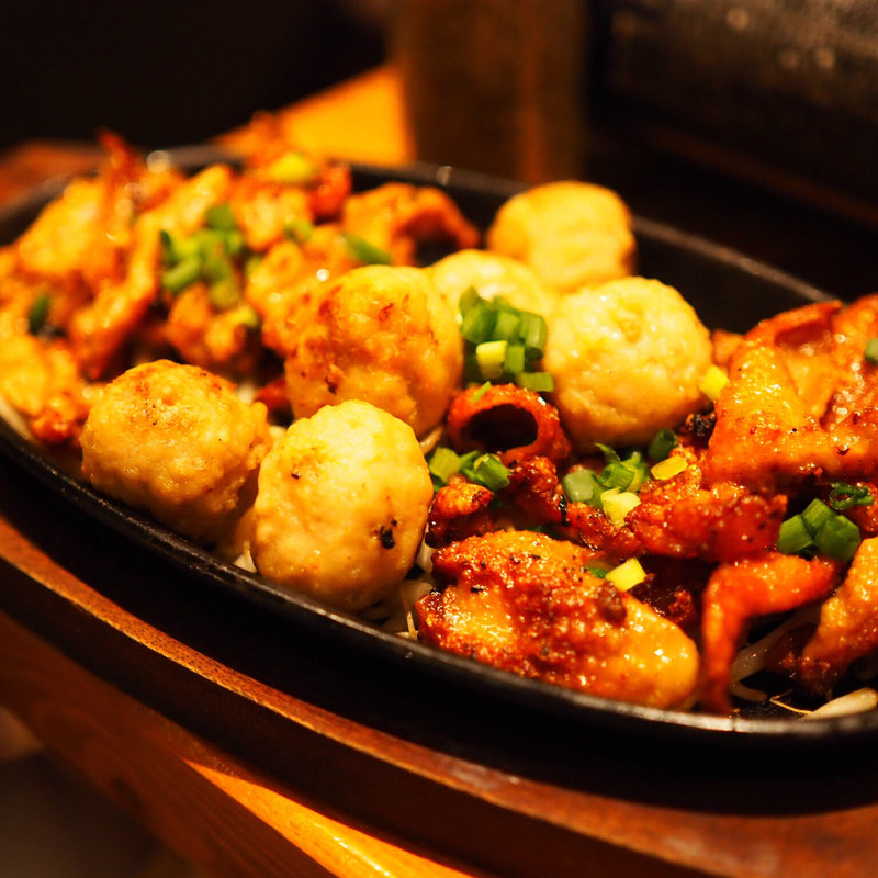 名物3種盛り(赤から池袋西口公園前店)