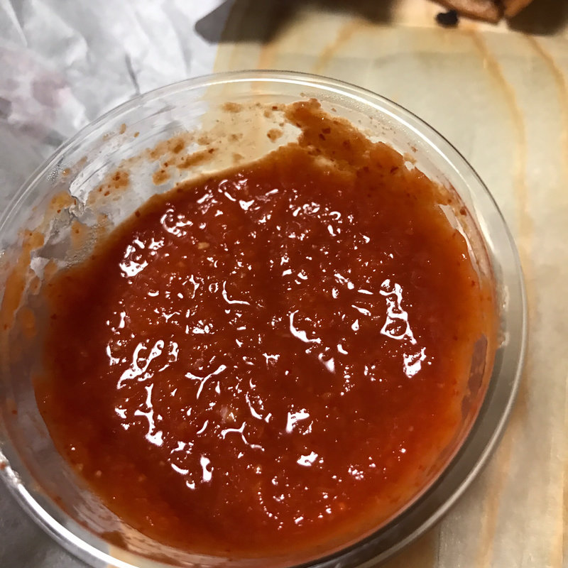 チリソース(メキシコ料理 ロシータ)