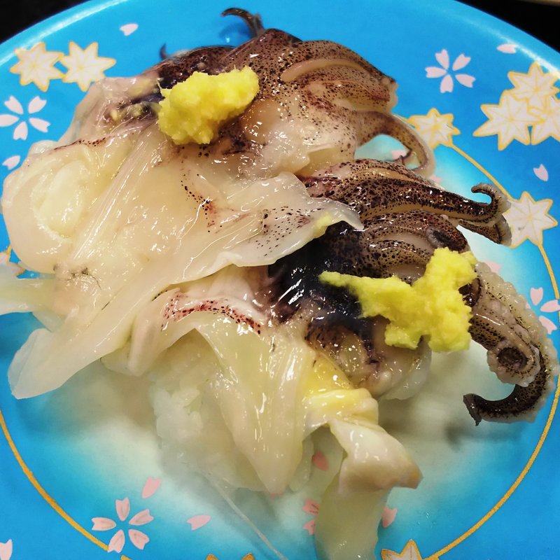 生げそ(ジャンボおしどり寿司川崎宮前店)