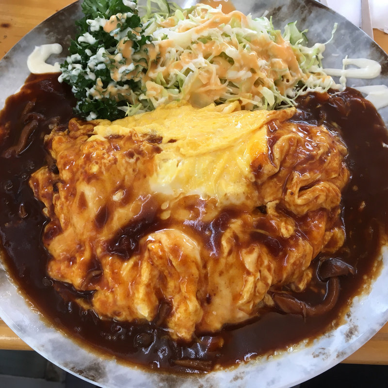 デミソース オムライス(カフェラーク浅草店)