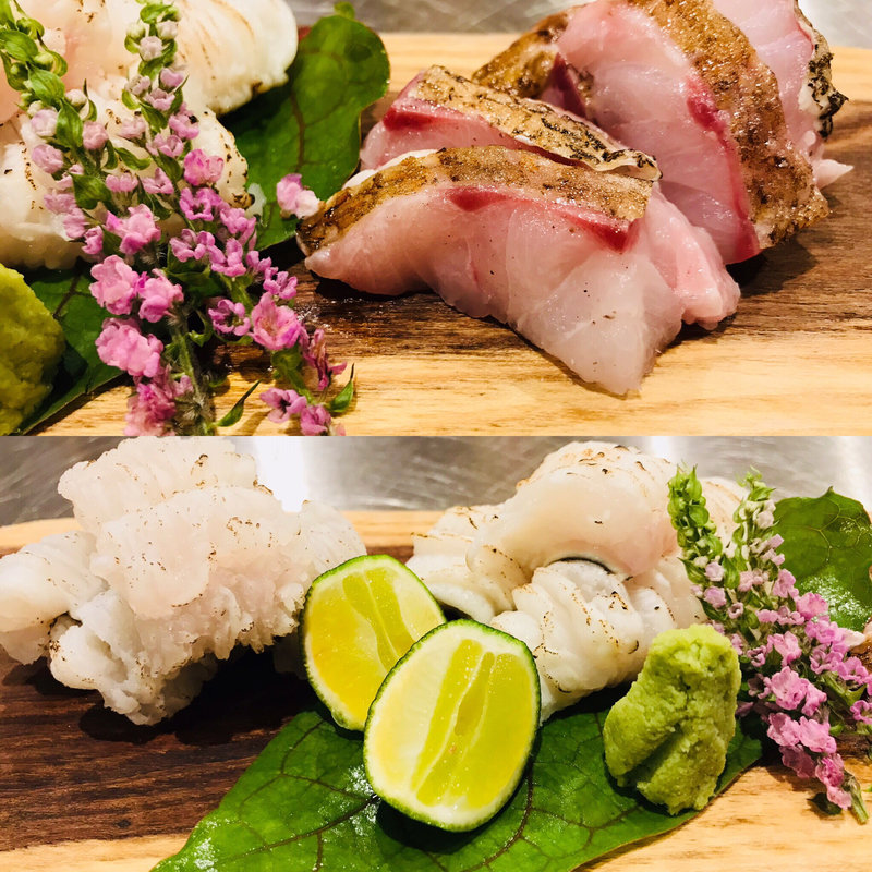 造り盛合せ(炙り割烹 口福 いど屋)