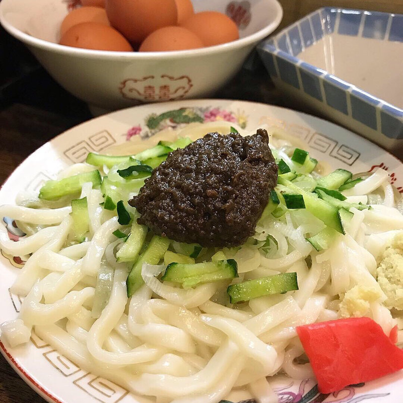 じゃじゃ麺 (中)(白龍 本店 （パイロン）)