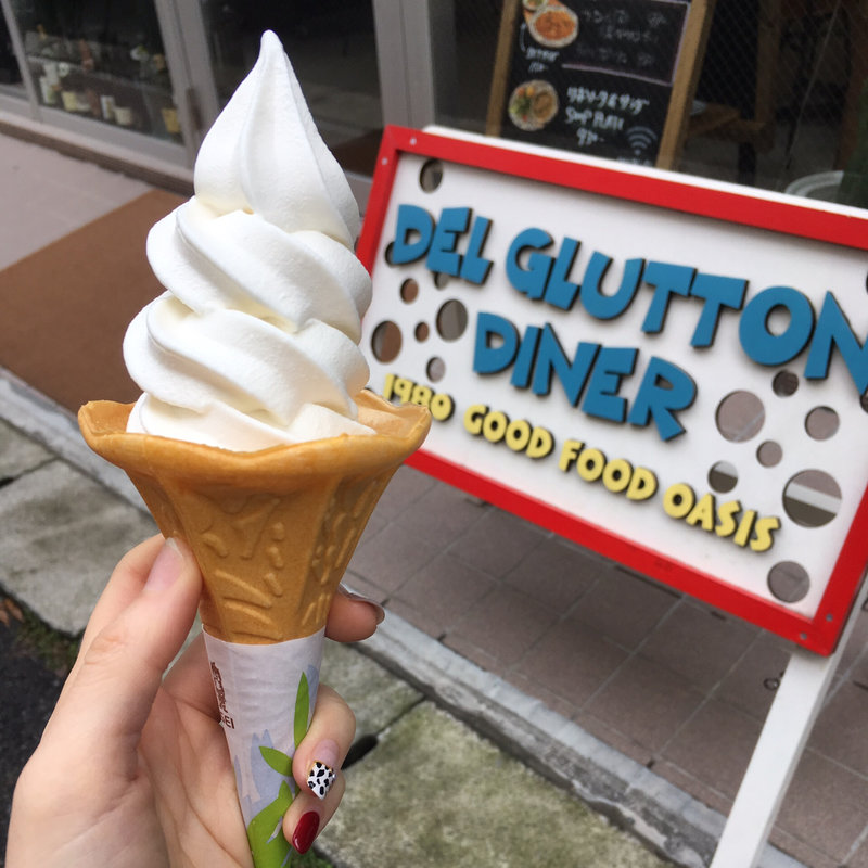 バニラソフトクリーム(DEL GLUTTON DINER)