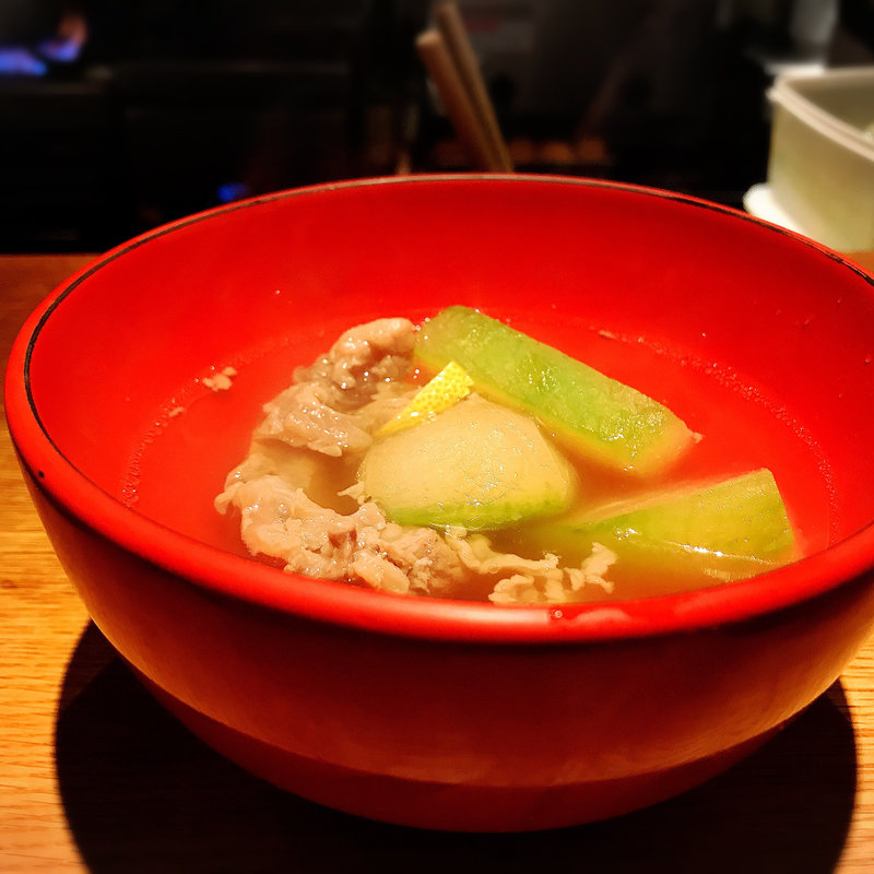 冬瓜と牛スジ塩昆布煮(高太郎 （こうたろう）)