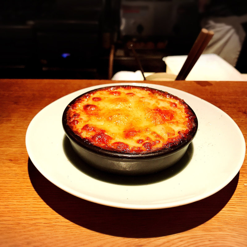 牛山ベーコンとチコリグラタン(高太郎 （こうたろう）)