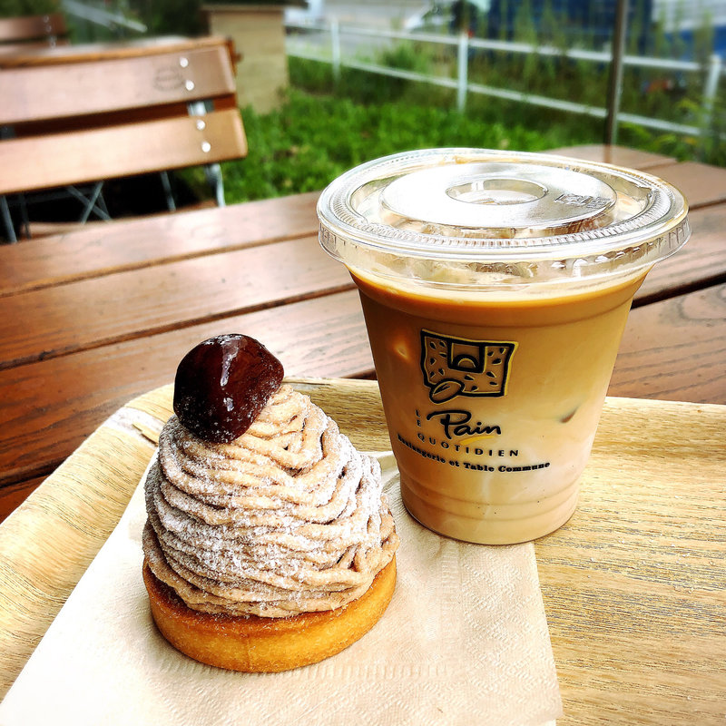 モンブラン(Le Pain Quotidien ル・パン・コティディアン 芝公園店)