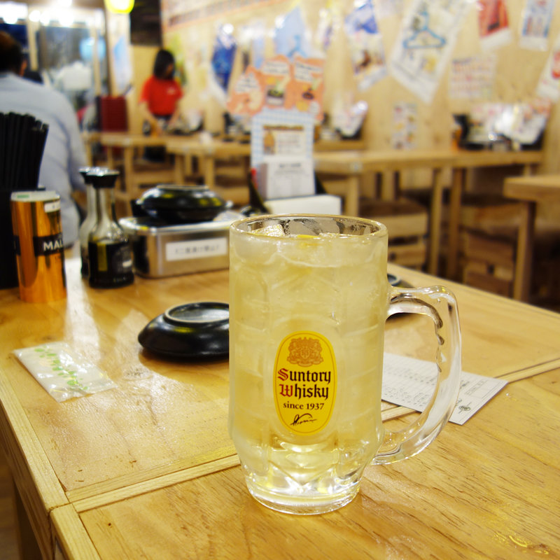 メガ角ハイボール(屋台居酒屋 大阪 満マル(まんまる) 西新店)