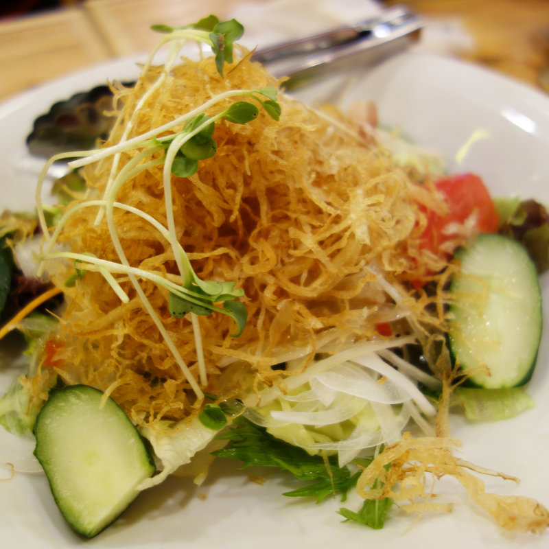 じゃがパリサラダ(屋台居酒屋 大阪 満マル(まんまる) 西新店)