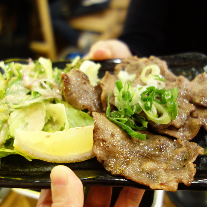 牛タン塩焼き(屋台居酒屋 大阪 満マル(まんまる) 西新店)