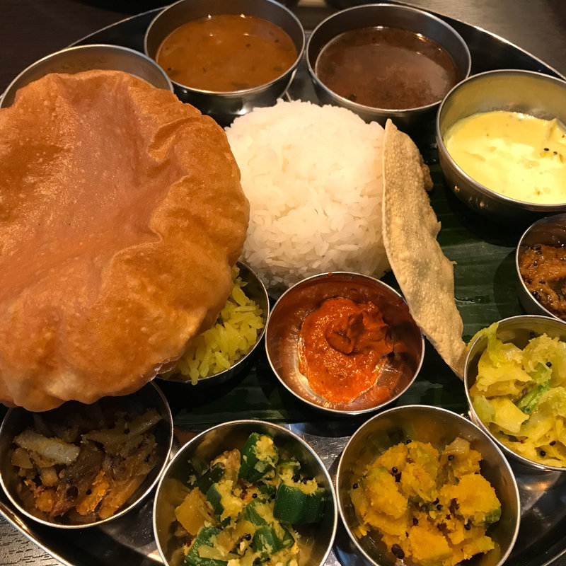 休日ミールス(106 サウスインディアン 福岡天神店 )