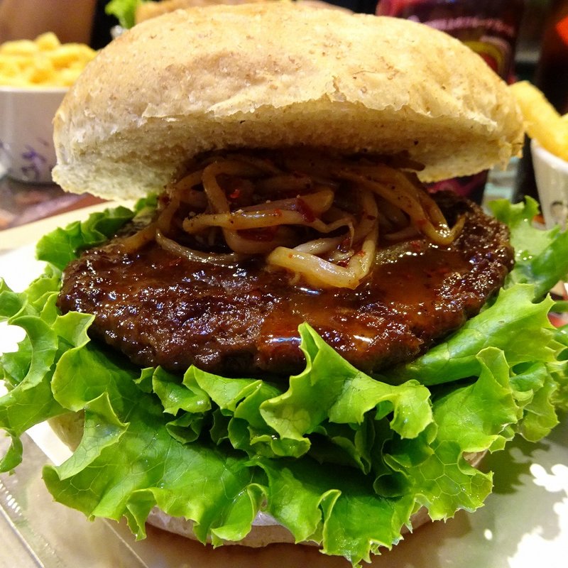 甘辛韓国風バーガー(PEDRO'S BURGER)