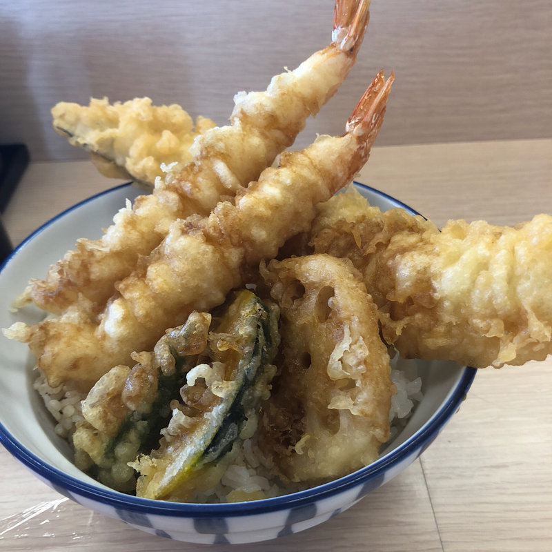 真穴子と海老の天丼(天丼・天ぷら本舗 さん天 泉佐野鶴原店)