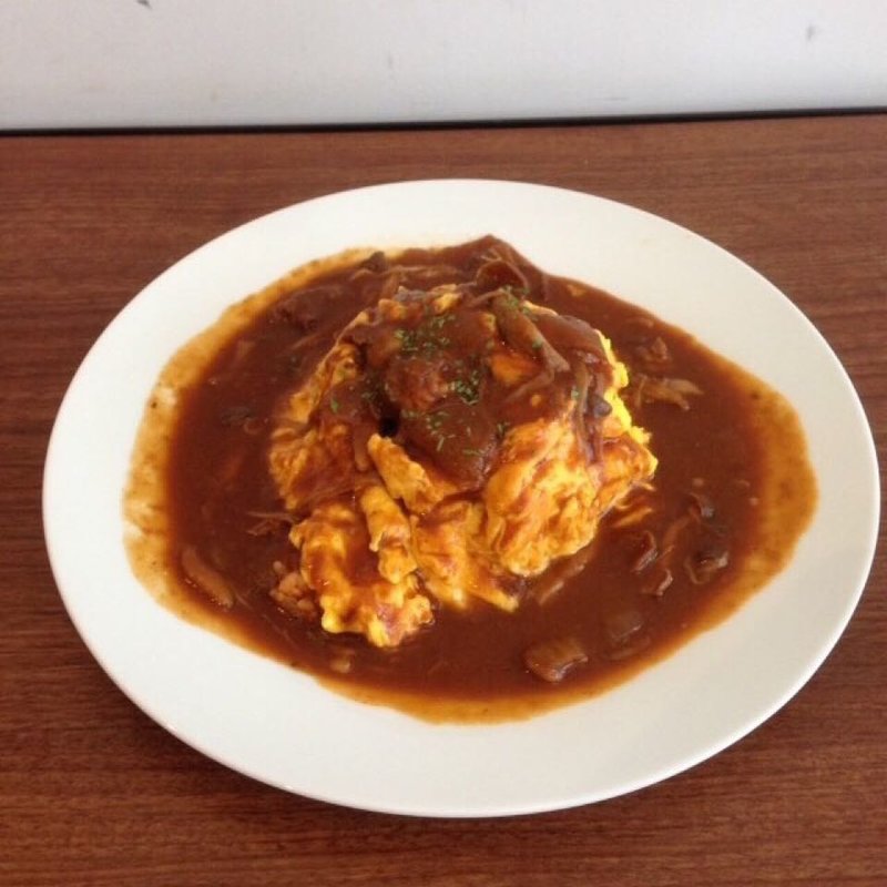 デミグラスソースオムライス(ファンスペースカフェ （FUN SPACE CAFE）)