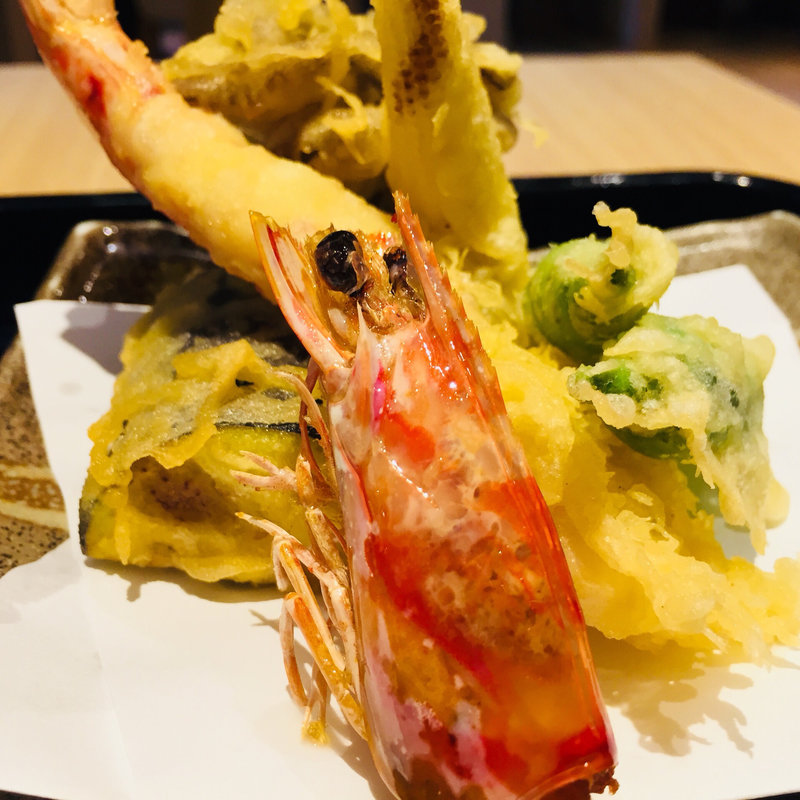 海老天ぷら(蕎麦切り 爾今 （ソバキリ ジコン）)