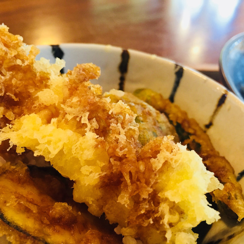 ミニ天丼(そば切 佗介 （ソバキリ ワビスケ）)