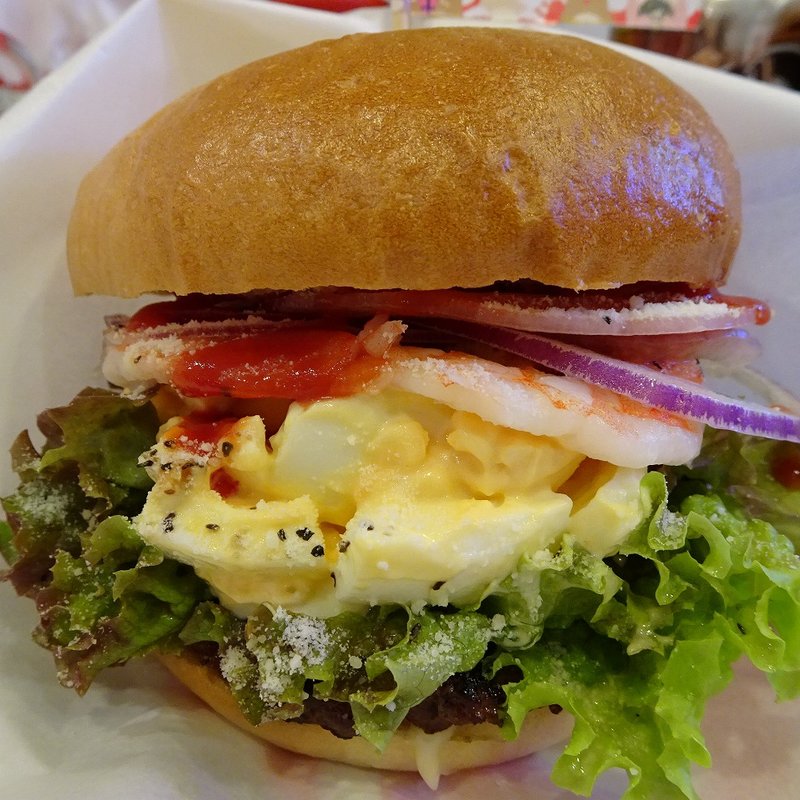 エッグシュリンプ＋パティ(13Diner)