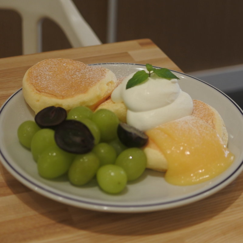 奇跡のパンケーキ　シャインマスカット(FLIPPER'S 京都店)