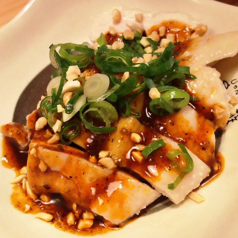 よだれ鶏(鳥貴族 雑色店)