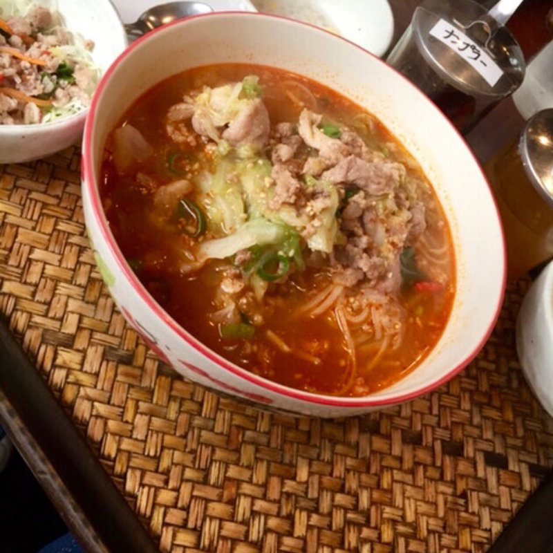 トムヤムクンラーメンセット(Krua Thai | クルアタイ)