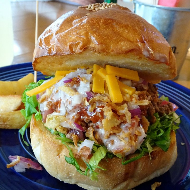 タコスバーガー(SEAGULL DINER)