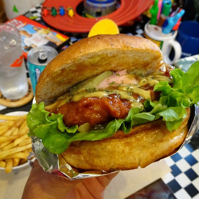 照り焼きチキン南蛮バーガー(PEDRO'S BURGER)