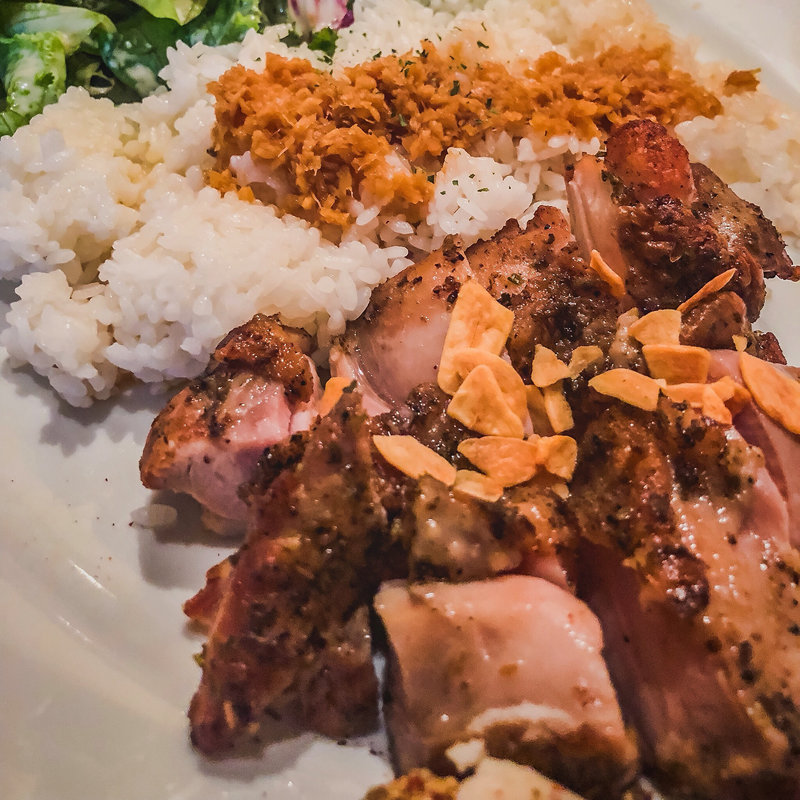 グリルチキンジンジャーライス(27 PARADISE CAFE 渋谷道玄坂)