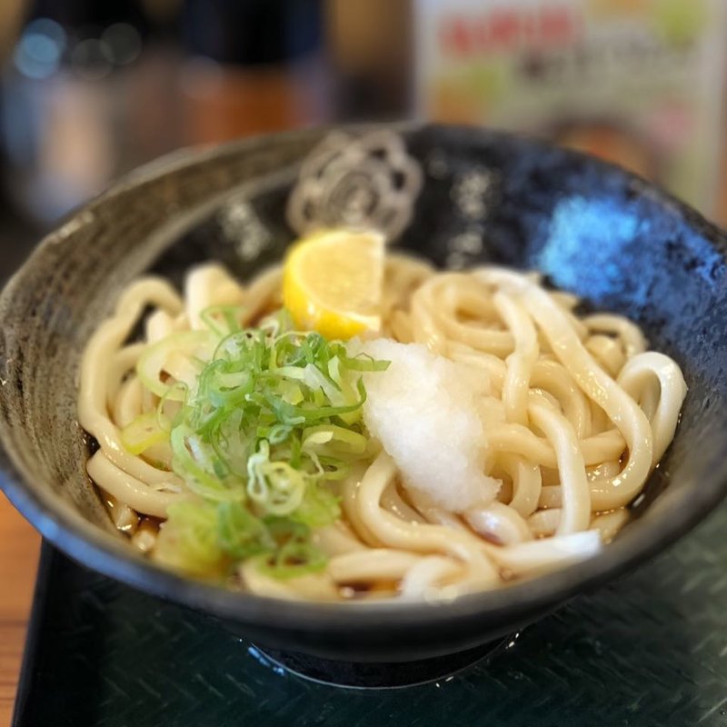 ぶっかけ冷・中(はなまるうどん 姫路土山店)