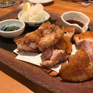 地鶏モモ塩焼き(ききや)