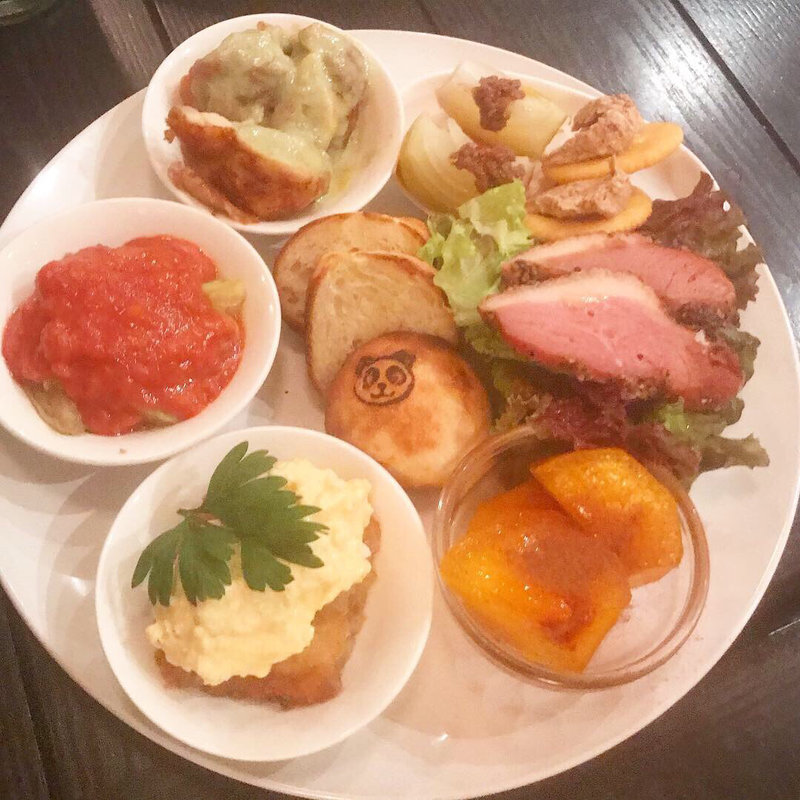 前菜盛り合わせ(Bistro Panda)