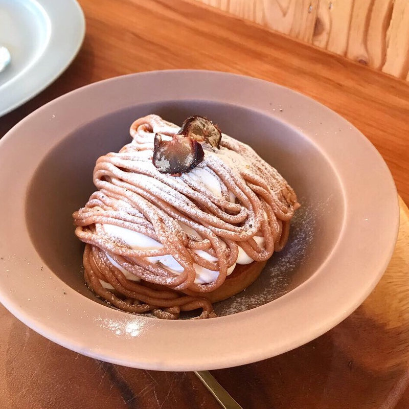 栗のデザート(cafeひそひそ)