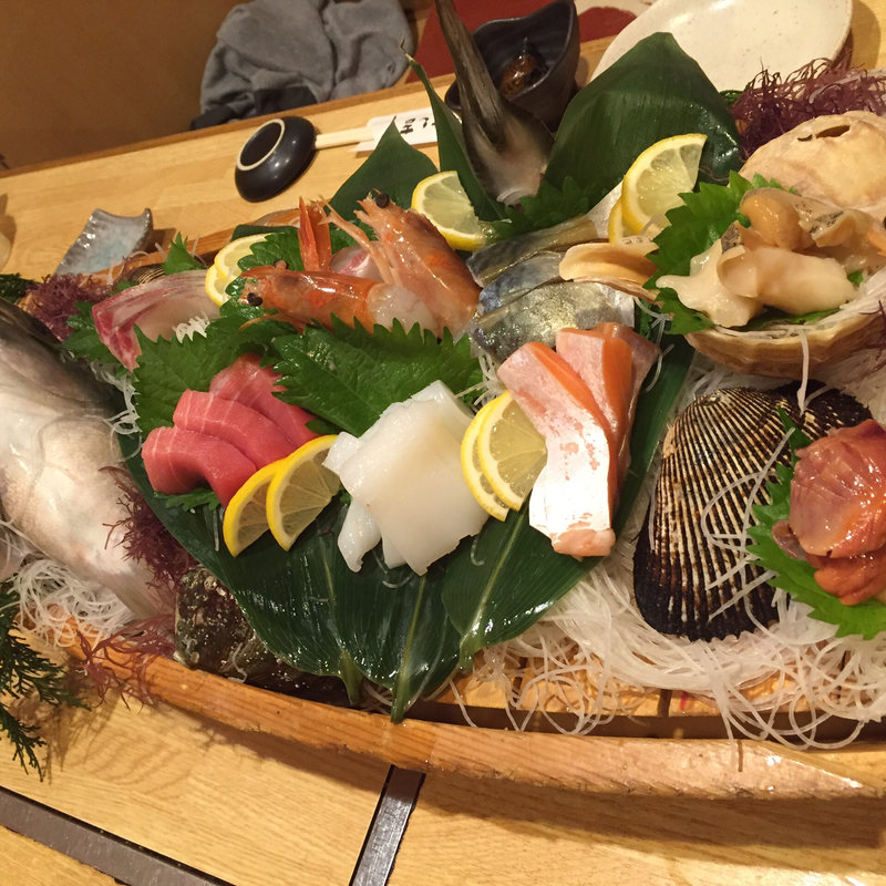 舟盛り造り(すし工房すし吉)