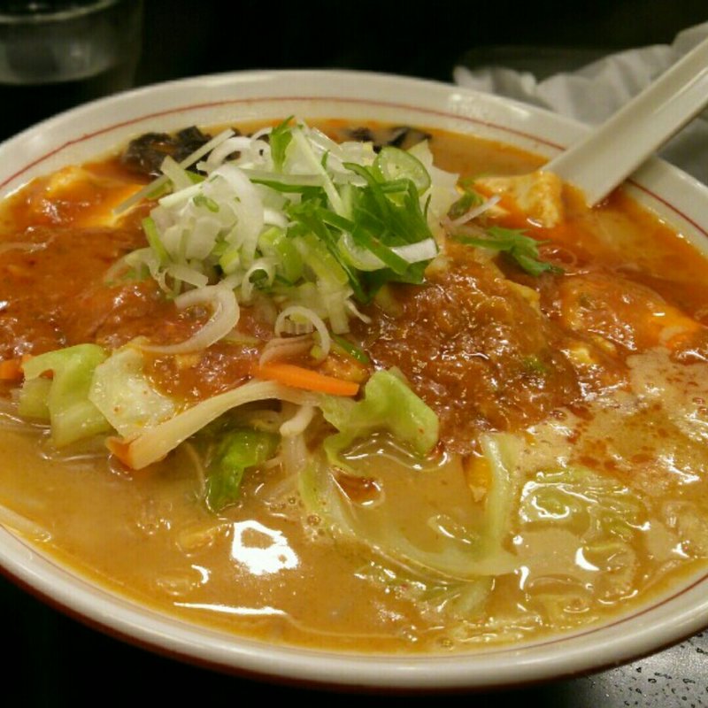 辛味噌タンメン(辛いラーメン14)