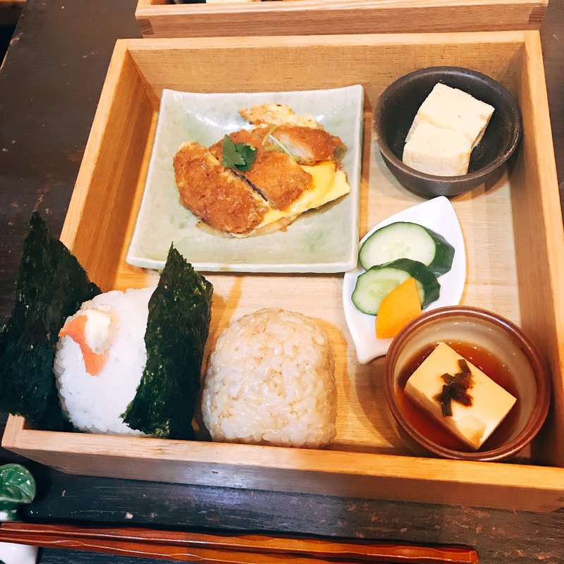 Lunch　set(おにぎりカフェ 利さく)
